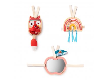 Lilliputiens - súprava 3 aktívnych panelov - líška Alice