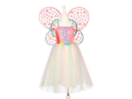 Souza! – detský kostým – víla Flora – 5 až 7 rokov, 110 – 122 cm