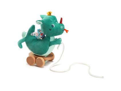 Lilliputiens - dráčik Joe - ťahacia hračka