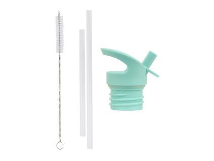 DBSSRE109 LR 1 Lid, straw & brush set Jungle