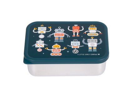 LBSSRO59 LR 1 Stainless steel lunch box Robots