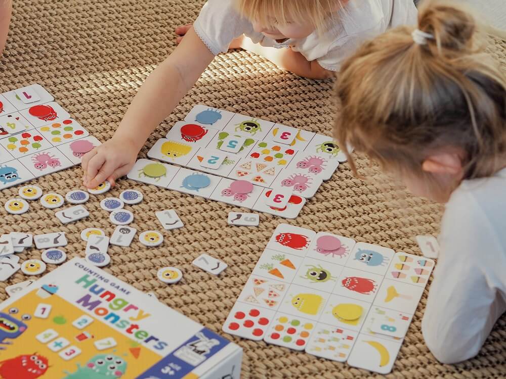 Hladové příšerky počítání do 10