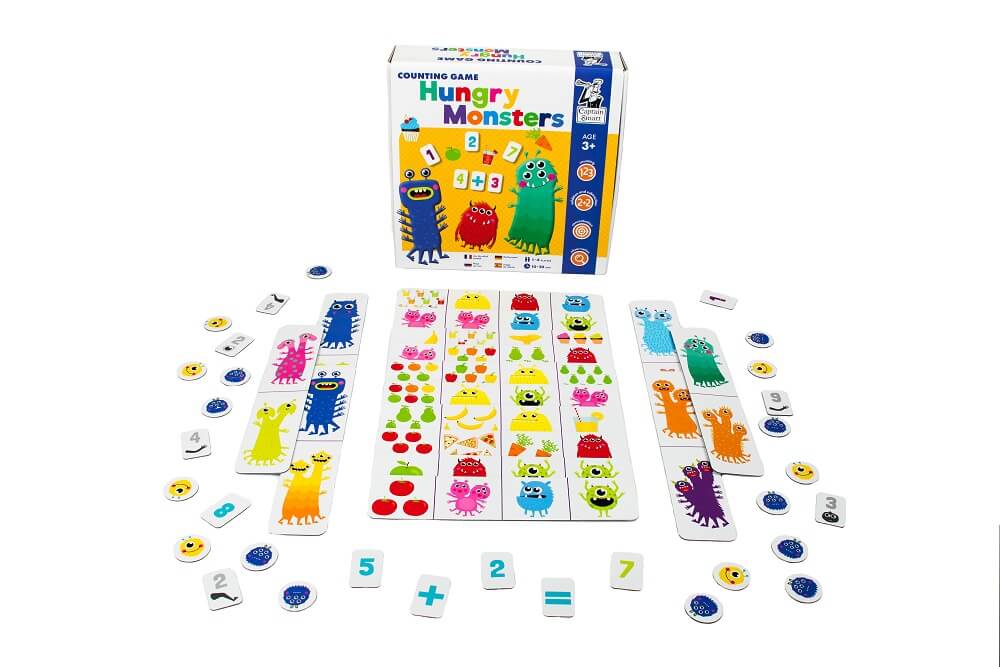 Hladové příšerky počítání do 10