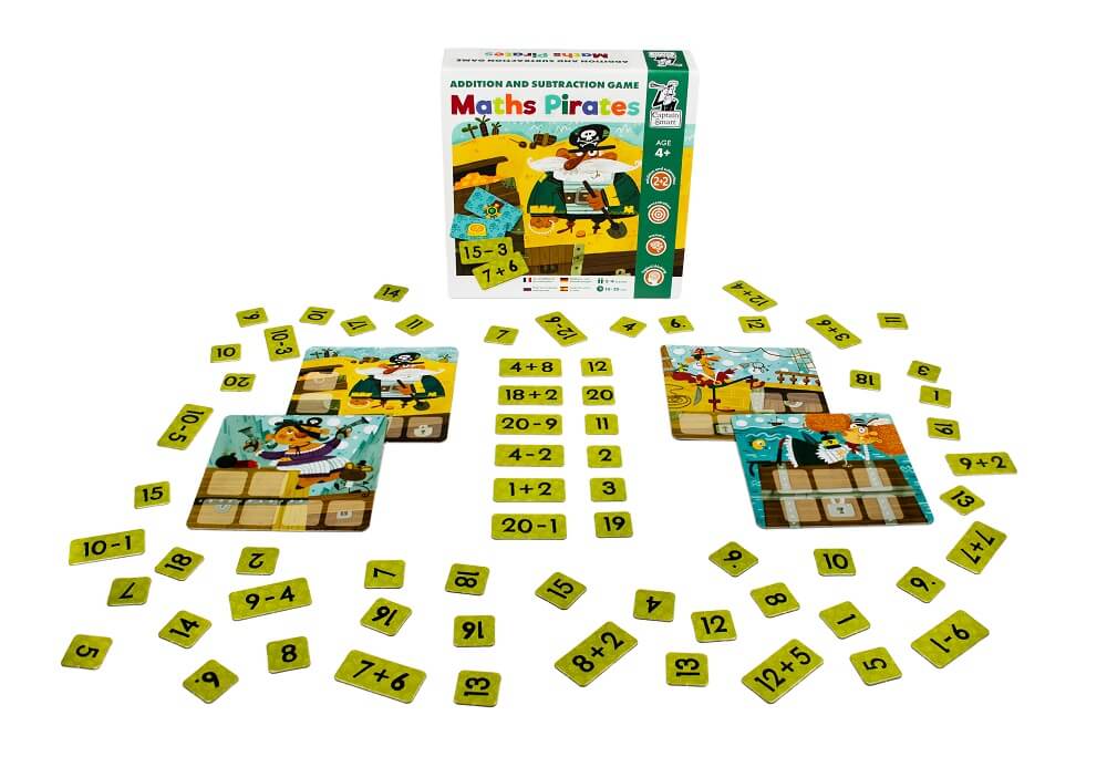 4bambini Captain Smart Počítání s piráty