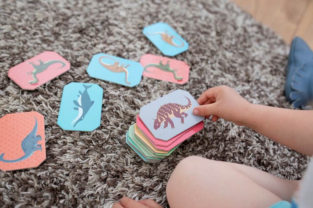 Captain Smart Pexeso - dinosauři