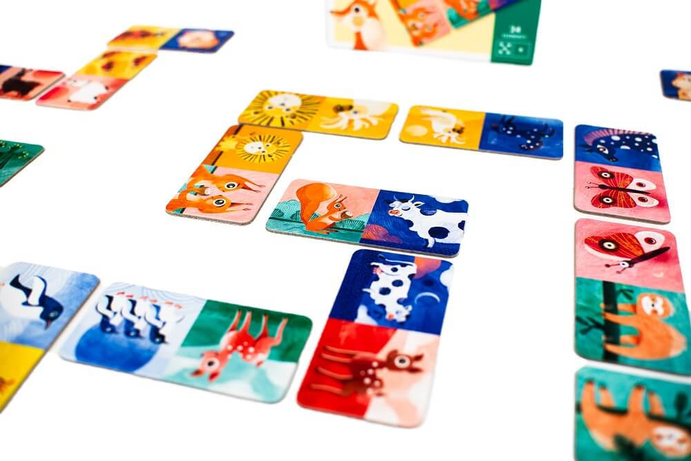 Captain Smart Moje první domino zvířata