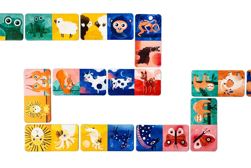 Captain Smart Moje první domino zvířata