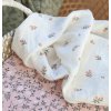 MULFPI01 LR 6 Muslin cloths set of 2 little flowers