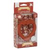 TRSHTC16 LR 7 Teething ring Heart terracotta
