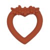 TRSHTC16 LR 1 Teething ring Heart terracotta