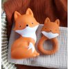 TRFOOR13 LR 11 teething ring Fox