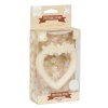 TRSHWH17 LR 7 Teething ring Heart cream