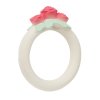 TRRBPI11 LR 5 Teething ring Rose bud