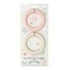 TRCLSC18 LR 3 Silicone teether Classic Strawberry Cream