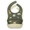 SBSAGR06 LR 1 Silicone bib set of 2 Savanna