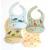 SBFFMI04 LR 8 Silicone bib set of 2 Forest friends