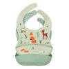 SBFFMI04 LR 1 Silicone bib set of 2 Forest friends