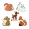 PGPUFF05 LR 2 Jigsaw puzzles Forest friends