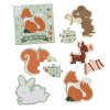 PGPUFF05 LR 3 Jigsaw puzzles Forest friends