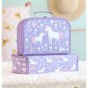 SCUDPU25 LR 6 suitcase set unicorn dreams
