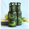 DBSSCR68 LR 5 Stainless steel drink bottle Crocodiles