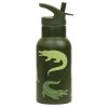 DBSSCR68 LR 1 Stainless steel drink bottle Crocodiles