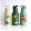 DBSSDI40 LR 8 Stainless steel drink bottle Dinosaurs