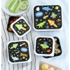 SBSEGA74 LR 9 Lunch & snack box set galaxy