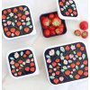 SBSEST60 LR 5 Lunch & snack box set Strawberries