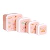 SBSEBU42 LR 2 Lunch & snack box set Butterflies