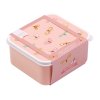 SBSEBU42 LR 4 Lunch & snack box set Butterflies
