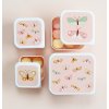 SBSEBU42 LR 5 Lunch & snack box set Butterflies