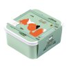 SBSEFF45 LR 4 Lunch & snack box set Forest friends sage