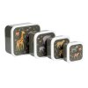 SBSESA46 LR 2 Lunch & snack box set Savanna