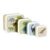 SBSEDI38 LR 2 Lunch & snack box set Dinosaurs