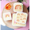 SBSERA41 LR 6 Lunch & snack box set Rainbows