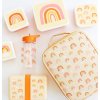 SBSERA41 LR 8 Lunch & snack box set Rainbows