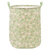 STBABS19 LR 1 Storage basket Blossoms sage