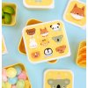 SBSEAF81 LR 6 Lunch & snack box set Animal friends