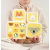 SBSEAF81 LR 10 Lunch & snack box set Animal friends