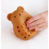 SIRABE04 LR 7 Silicone rattle Bear