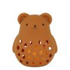 SIRABE04 LR 1 Silicone rattle Bear