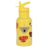 DBSSAF87 LR 1 Stainless steel drink bottle Animal friends