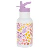 DBSSFG89 LR 2 Stainless steel drink bottle Flower garden