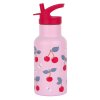 DBSSCH88 LR 1 Stainless steel drink bottle Cherries