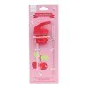 DBSSRE115 LR 2 Lid, straw & brush set Happy cherries