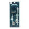DBSSRE108 LR 2 Lid, straw & brush set Robots