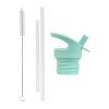 DBSSRE109 LR 1 Lid, straw & brush set Jungle