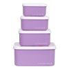 SBSEPR85 LR 3 Lunch & snack box set Princesses