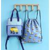 BPDTBU96 LR 6 Little square backpack Dump truck